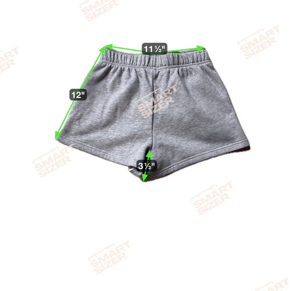 North Face Half Dome Shorts Womens XS Gray Light Heather Athletic Lounge New - Picture 7 of 7